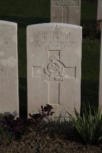 Coxyde Military Cemetery - Lynch, T