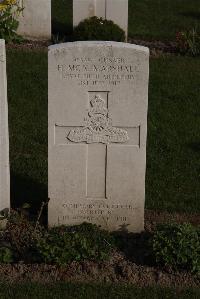 Coxyde Military Cemetery - Marshall, Henry McKinnon