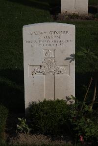 Coxyde Military Cemetery - Mason, Joseph