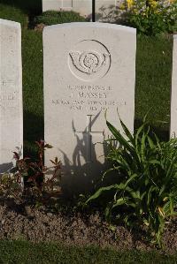 Coxyde Military Cemetery - Massey, Jack