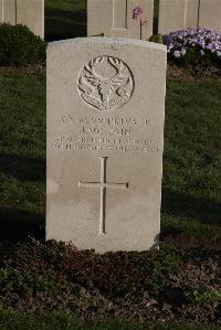 Coxyde Military Cemetery - McKain, John