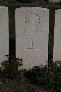 Coxyde Military Cemetery - McKevitt, W