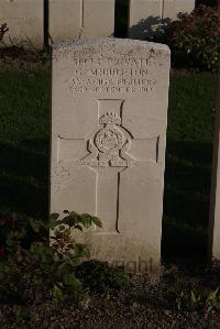 Coxyde Military Cemetery - Middleton, G