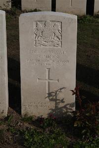 Coxyde Military Cemetery - Minor, Richard