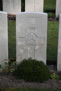 Coxyde Military Cemetery - Molloy, A