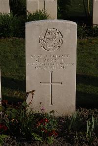 Coxyde Military Cemetery - Morrell, G