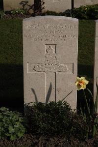 Coxyde Military Cemetery - New, Frederick Arthur