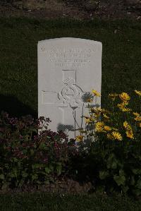 Coxyde Military Cemetery - Orford, C R H