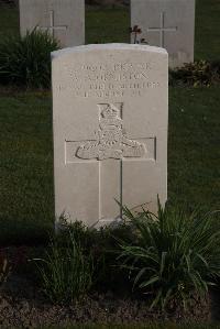 Coxyde Military Cemetery - Ormiston, W A