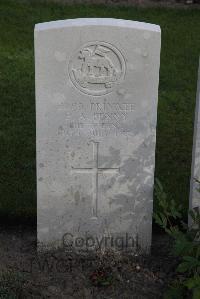 Coxyde Military Cemetery - Penny, Edward Arthur