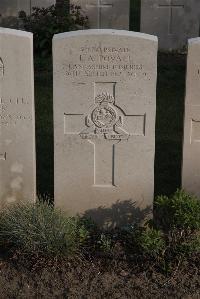 Coxyde Military Cemetery - Povall, John Alfred