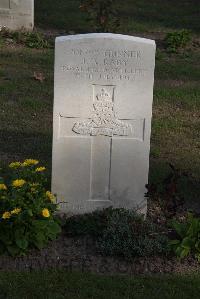 Coxyde Military Cemetery - Raby, J A