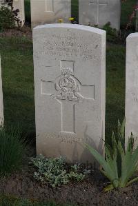 Coxyde Military Cemetery - Robinson, A V