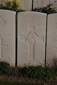 Coxyde Military Cemetery - Rudd, Josiah Jabez