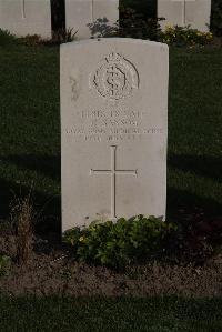 Coxyde Military Cemetery - Sansom, C