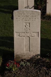 Coxyde Military Cemetery - Scowcroft, Walter