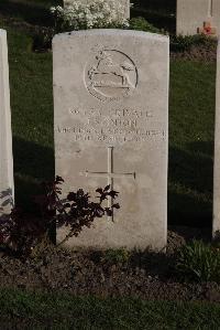 Coxyde Military Cemetery - Seddon, James