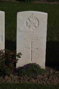 Coxyde Military Cemetery - Shaw, S