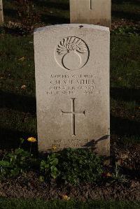 Coxyde Military Cemetery - Sheather, Cyril Henry