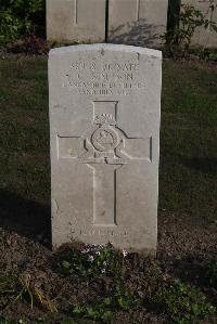 Coxyde Military Cemetery - Simpson, George