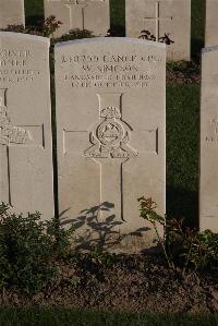 Coxyde Military Cemetery - Simpson, W