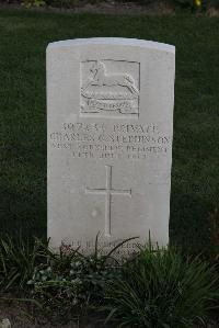 Coxyde Military Cemetery - Stephinson, Charles Cleveland