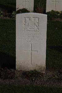 Coxyde Military Cemetery - Stopford, A