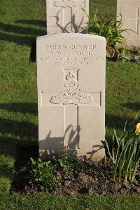 Coxyde Military Cemetery - Teague, Albert William