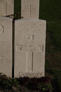 Coxyde Military Cemetery - Teed, T J