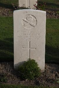 Coxyde Military Cemetery - Thompson, John