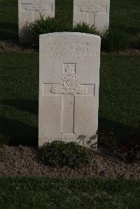 Coxyde Military Cemetery - Thorpe, Thomas George Walter