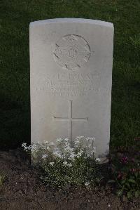 Coxyde Military Cemetery - Tierney, M