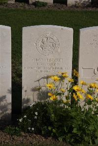 Coxyde Military Cemetery - Ward, J W