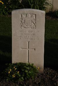 Coxyde Military Cemetery - Watson, Sidney