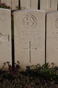 Coxyde Military Cemetery - Whitehead, Joseph