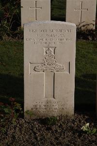 Coxyde Military Cemetery - Whyman, James John