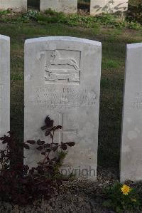 Coxyde Military Cemetery - Wilkinson, A W