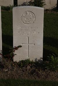 Coxyde Military Cemetery - Wilton, B