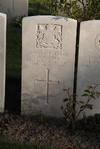 Coxyde Military Cemetery - Worley, George Oliver