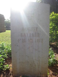 Dar Es Salaam War Cemetery - Batzner, August