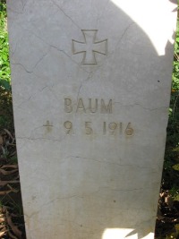 Dar Es Salaam War Cemetery - Baum, Wilhelm