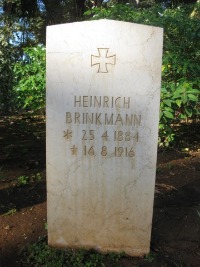 Dar Es Salaam War Cemetery - Brinkmann, 