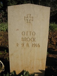 Dar Es Salaam War Cemetery - Brock, Otto