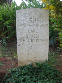 Dar Es Salaam War Cemetery - Buness, Karl