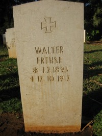 Dar Es Salaam War Cemetery - Frehse, Walter