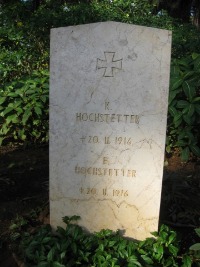 Dar Es Salaam War Cemetery - Hochstetter, 