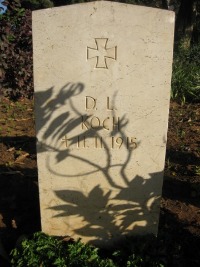 Dar Es Salaam War Cemetery - Koch, Paul