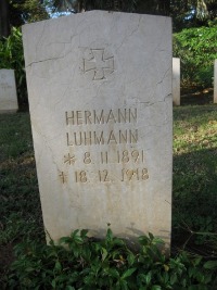 Dar Es Salaam War Cemetery - Luhmann, Hermann F.J.