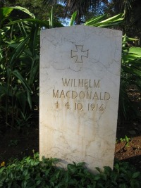 Dar Es Salaam War Cemetery - MacDonald, Wilhelm