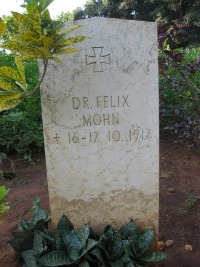 Dar Es Salaam War Cemetery - Mohn, Dr. Felix